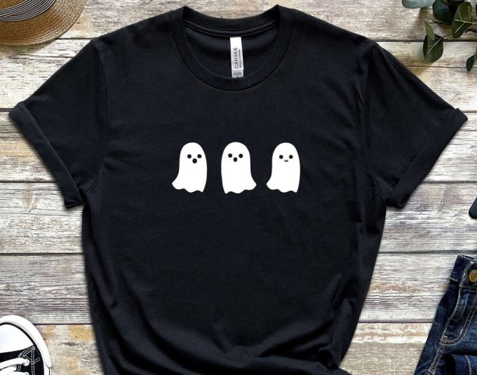 Ghost Shirt, Halloween Shirt, Funny Halloween Tee, Cute Women Halloween Tee, Halloween Gift, Hocu Pocu Tee, Cute Ghost Shirt, Spooky T-Shirt 4