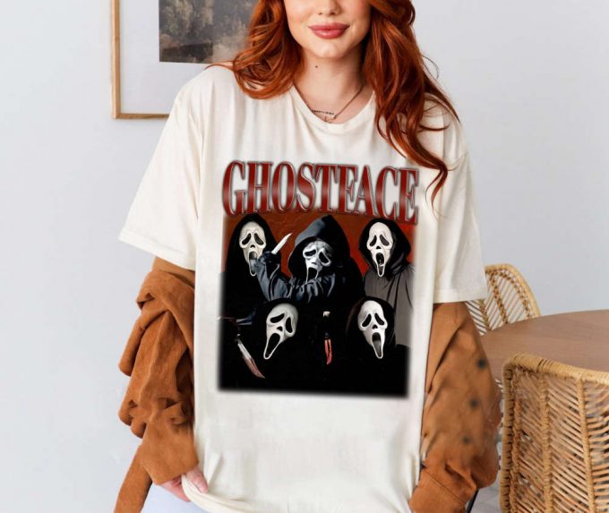 Ghostface T-Shirt, Ghostface Shirt, Ghostface Unisex, Unisex T-Shirt, Hip Hop Graphic, Trendy T-Shirt, Retro T-Shirt, Unisex Shirt 2