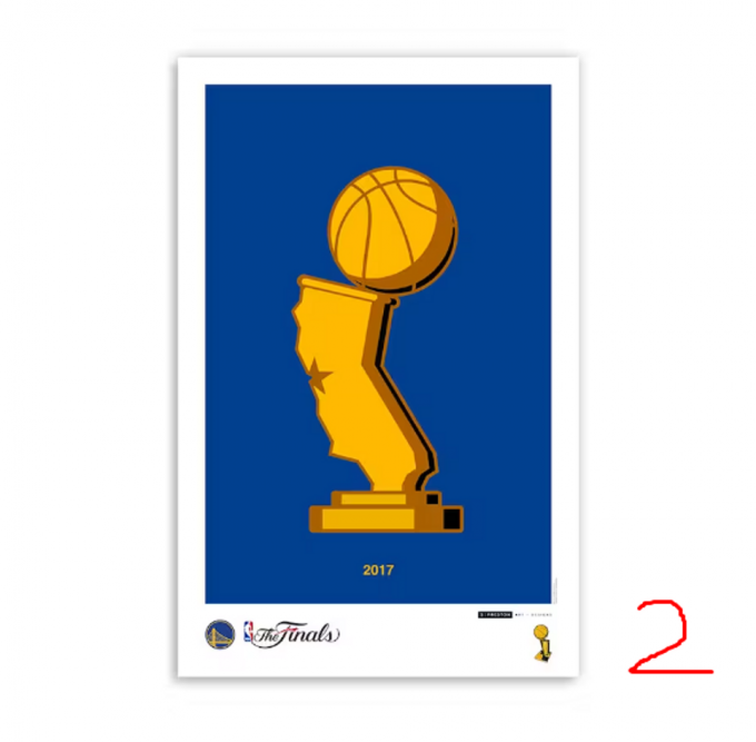 Golden State Warriors Minimalist Nba World Champions - Nba Licensed Limited Edition Art Poster For Home Decor Gift 4