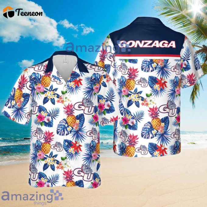 Gonzaga Bulldogs Hawaii Shirt Gift For Men Women 1