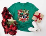 Christmas Carol Shirt: Gonzo Rizzo Food Story Tee & Disneyland Trip Tee – Festive Mickey s Merry Christmas