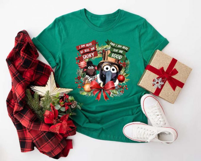 Christmas Carol Shirt: Gonzo Rizzo Food Story Tee &Amp; Disneyland Trip Tee – Festive Mickey S Merry Christmas