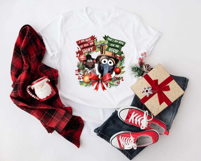 Christmas Carol Shirt: Gonzo Rizzo Food Story Tee &Amp; Disneyland Trip Tee – Festive Mickey S Merry Christmas