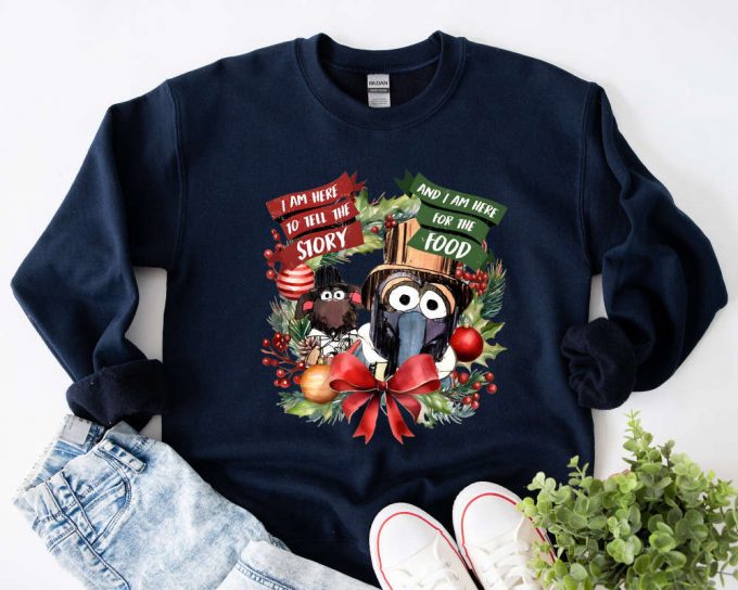 Christmas Carol Shirt: Gonzo Rizzo Food Story Tee &Amp; Disneyland Trip Tee – Festive Mickey S Merry Christmas