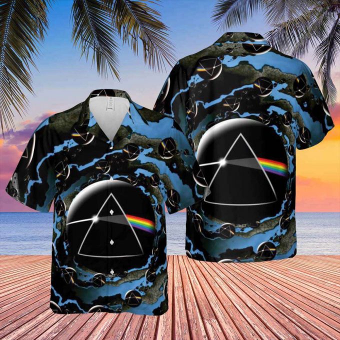 Good Bye Blue Sky Dark Side Of The Moon Hawaiian Pink Floyd Shirt Gift For Men Women 2