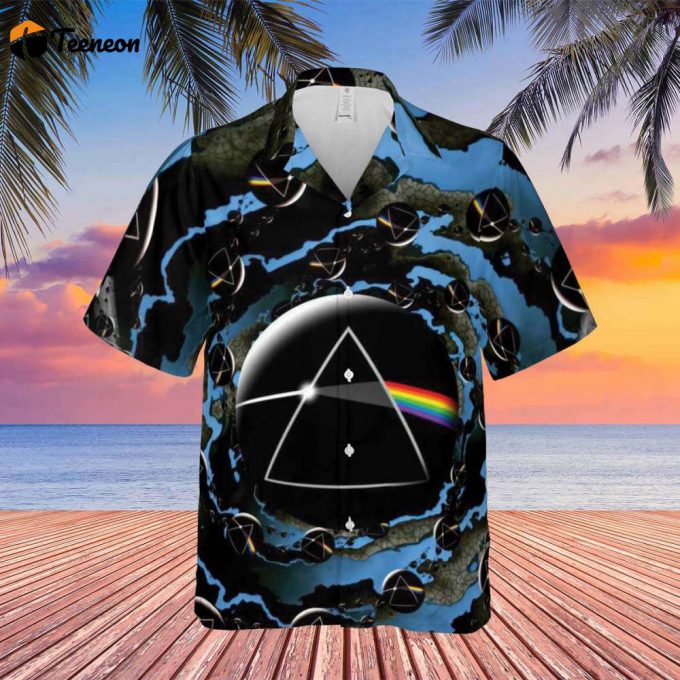Good Bye Blue Sky Dark Side Of The Moon Hawaiian Pink Floyd Shirt Gift For Men Women 1