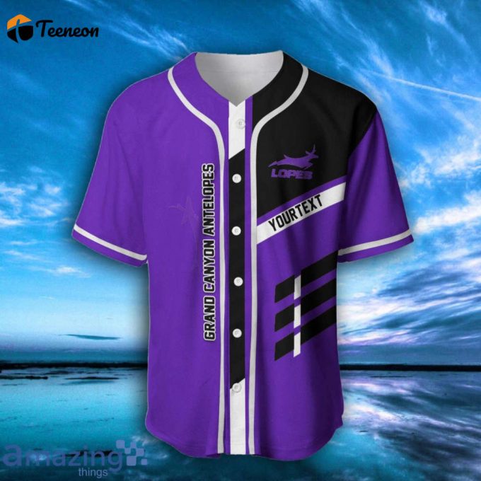 Grand Canyon Lopes Baseball Jersey Gift For Men And Women 1