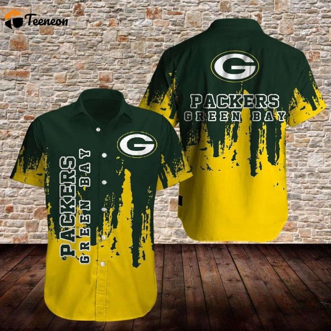 Green Bay Packers Hawaiian Shirt For Men Women Summer Outfit Beach 1