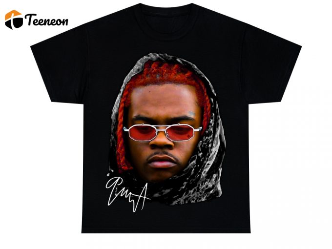 Gunna T-Shirt | Rap Tee Concert Merch | Free Young Thug Thugger Slime Season | Rare Hip Hop Graphic Print 1