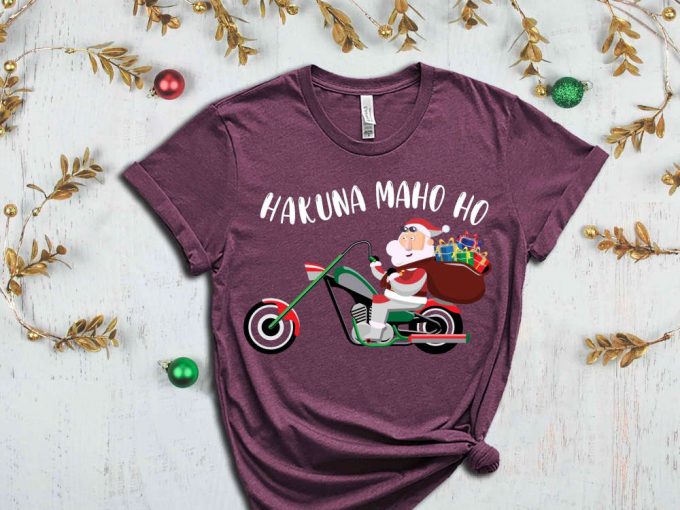 Hakuna Maho Ho T-Shirt, Ho Ho Ho Shirt, Christmas Shirt, Christmas Apparel, Funny Christmas Shirt, Sassy Christmas Tshirt, Xmas Clothing 5