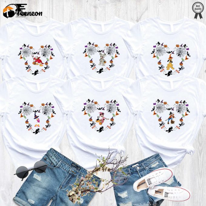 Halloween Disney Shirt - Spooky Mickey &Amp;Amp; Minnie Tees For Epcot &Amp;Amp; Disneyland 1