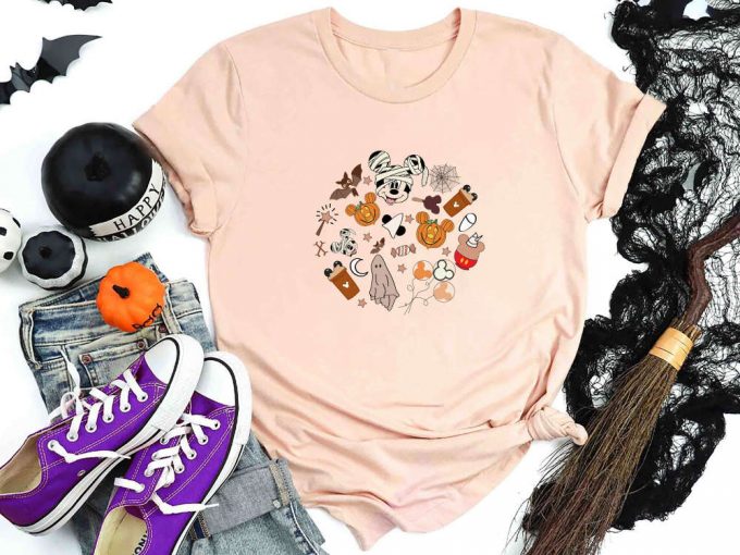 Halloween Disney Shirt: Mickey &Amp; Minnie Spooky Season Tees – Epcot &Amp; Disneyland Halloween 2