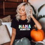 Cute Halloween Shirt: Perfect Mom Birthday & Mothers Day Gift for Halloween Season & Christmas Parties