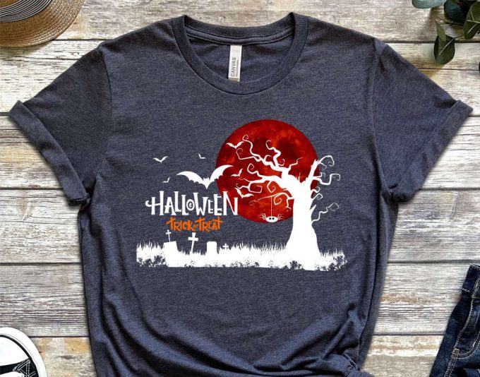 Halloween Shirt, Spooky Season, Halloween Gift Shirt, Halloween Cute Shirt, Funny Halloween Shirt, Spooky Shirt , Trick Or Treat Shirt 4