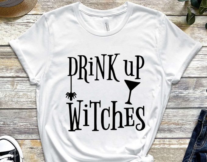 Halloween Shirts, Drink Up Witches, Halloween T-Shirt, Halloween Shirt, Halloween Tee, Funny Shirts, Fall Shirt, Witch Shirt 3