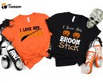 Spooktacular Halloween T-Shirt: Customized & Personalized Shirt Ideal Halloween Party Gift for Friends Celebrate the Halloween Season with Positive Vibes!