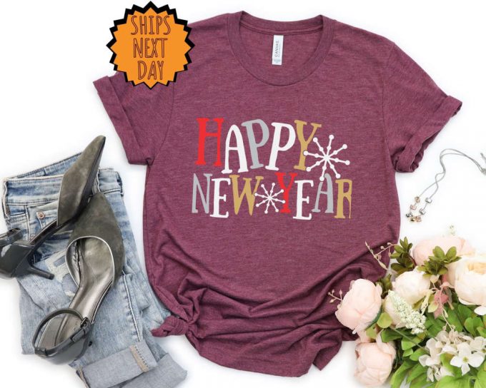 Family Matching New Year Shirts - Happy New Year 2024 &Amp; Christmas Gift Shirt 2