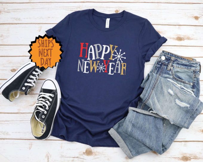 Family Matching New Year Shirts - Happy New Year 2024 &Amp; Christmas Gift Shirt 3