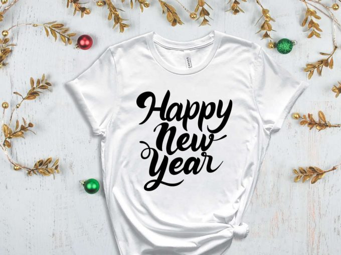 Happy New Year T-Shirt, Christmas Shirts, Christmas Gift Ideas, Noel Shirt, Winter Holiday Shirt, Xmas Tees, Family Xmas Tshirts, Xmas Tee 5