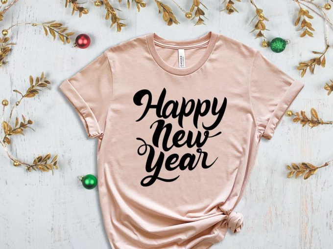 Happy New Year T-Shirt, Christmas Shirts, Christmas Gift Ideas, Noel Shirt, Winter Holiday Shirt, Xmas Tees, Family Xmas Tshirts, Xmas Tee 6