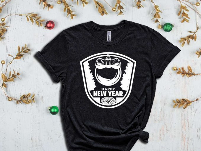 Happy New Year T-Shirt, Merry Christmas Shirt, Christmas Ball Shirt, Winter Holiday Tees, Funny Christmas Shirt, Xmas Tshirt, Christmas Gift 5