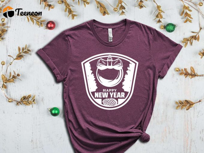 Happy New Year T-Shirt, Merry Christmas Shirt, Christmas Ball Shirt, Winter Holiday Tees, Funny Christmas Shirt, Xmas Tshirt, Christmas Gift 1