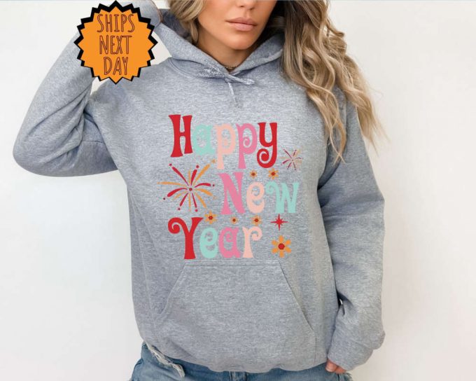 2024 Happy New Years Eve Sweatshirt &Amp; Hoodie: Festive Party Shirts For Women 5