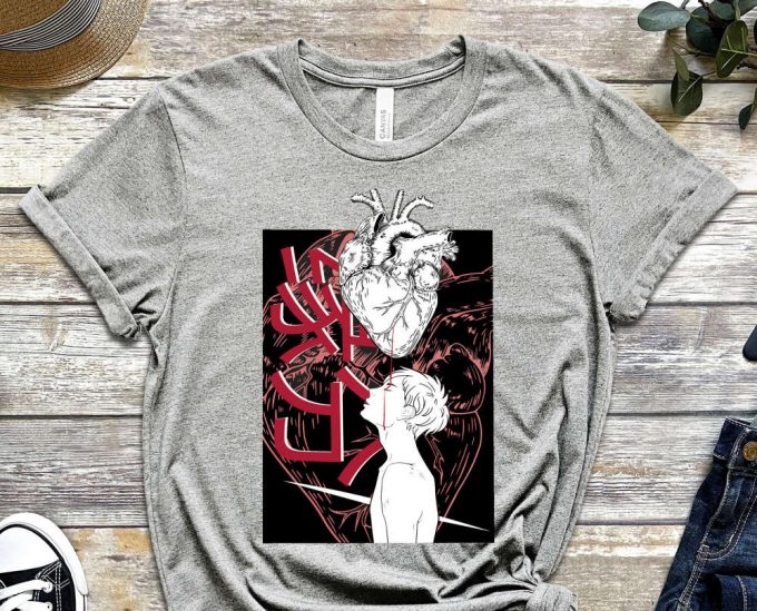 Hearth Shirt, Lost Shirt, Anime Shirt, Weeb Shirt, Otaku Shirt, Japanese Style Shirt, Japanese Quote Shirt, Anime Style Tee, Unisex Shirt 2