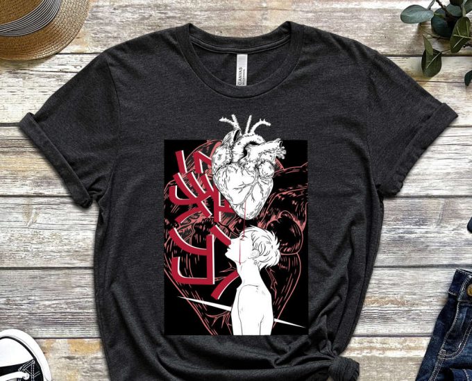 Hearth Shirt, Lost Shirt, Anime Shirt, Weeb Shirt, Otaku Shirt, Japanese Style Shirt, Japanese Quote Shirt, Anime Style Tee, Unisex Shirt 5