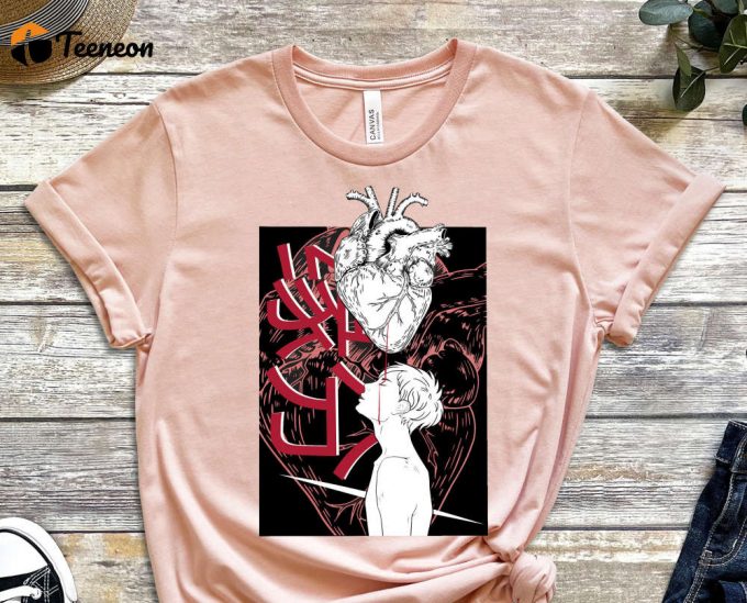 Hearth Shirt, Lost Shirt, Anime Shirt, Weeb Shirt, Otaku Shirt, Japanese Style Shirt, Japanese Quote Shirt, Anime Style Tee, Unisex Shirt 1