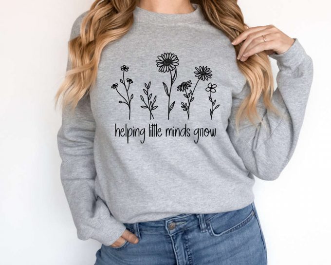 Helping Little Minds Grow: Educators Special Education Sweater - Perfect Gift For Teacher Appreciation 3