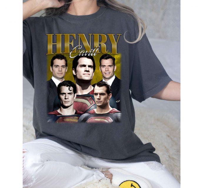 Henry Cavill T-Shirt, Henry Cavill T-Shirt, Henry Cavill Unisex, Unisex T-Shirt, Hip Hop Graphic, Trendy T-Shirt, Retro T-Shirt 3