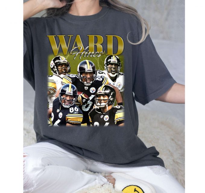 Hines Ward T-Shirt, Hines Ward T-Shirt, Hines Ward Unisex, Unisex T-Shirt, Hip Hop Graphic, Trendy T-Shirt, Retro T-Shirt 3