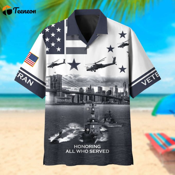 Honoring All Who Served U.s Veteran Hawaii Shirt For Men And Women 1