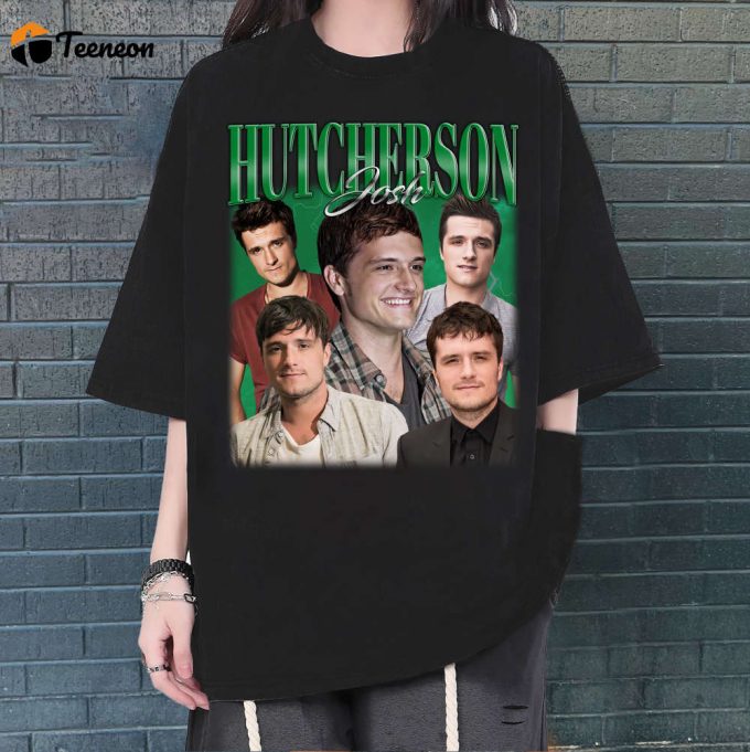 Hutcherson Josh T-Shirt, Hutcherson Josh T-Shirt, Hutcherson Josh Unisex, Unisex T-Shirt, Hip Hop Graphic, Trendy T-Shirt, Retro T-Shirt 1