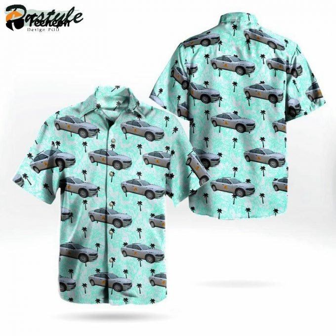 Iowa State Patrol Dge Charger Hawaiian Shirt Gift For Men And Women 1