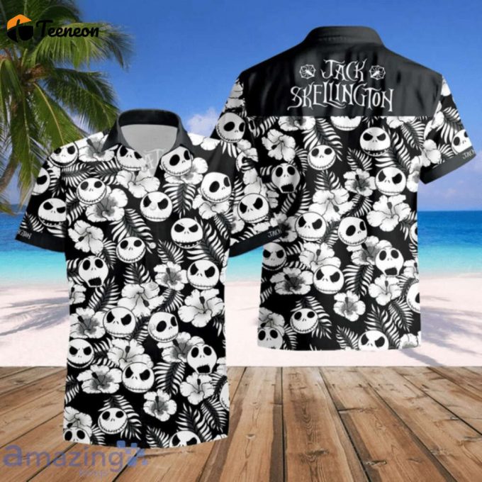 Jack Skellington Hawaii Shirt, Best Gift For Men And Women 1