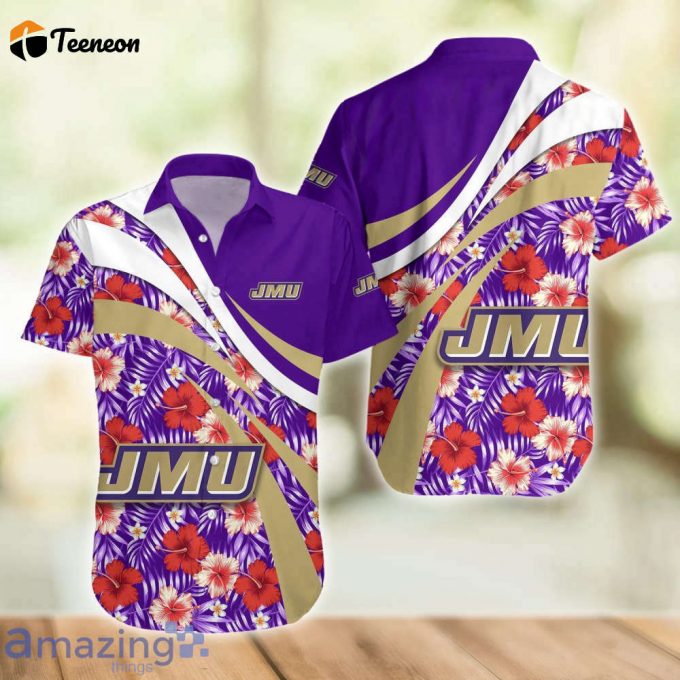 James Madison Dukes Hawaii Shirt, Best Gift For Men And Women 1