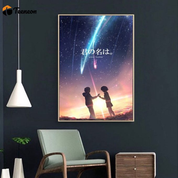 Japan Anime Cure Anime Your Name Poster For Home Decor Gift Canvas Painting Wall Art Poster For Home Decor Gifts And Prints For Living Room 1