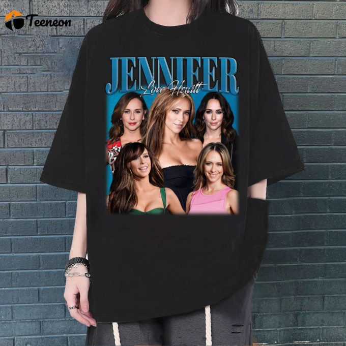 Jennifer Love Hewitt T-Shirt, Jennifer Love Hewitt Shirt, Jennifer Love Hewitt Tees, Hip Hop Graphic, Unisex Shirt, Bootleg Retro 90'S Fans 1
