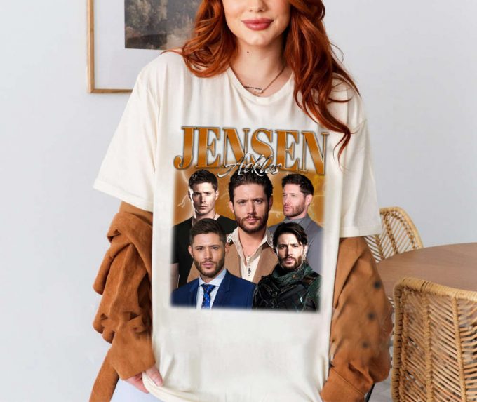 Jensen Ackles T-Shirt, Jensen Ackles Shirt, Jensen Ackles Tees, Hip Hop Graphic, Unisex Shirt, Bootleg Retro 90'S Fans, Trendy Shirt 2