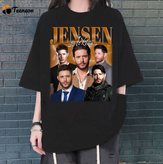 Jensen Ackles T-Shirt, Jensen Ackles Shirt, Jensen Ackles Tees, Hip Hop Graphic, Unisex Shirt, Bootleg Retro 90'S Fans, Trendy Shirt 1