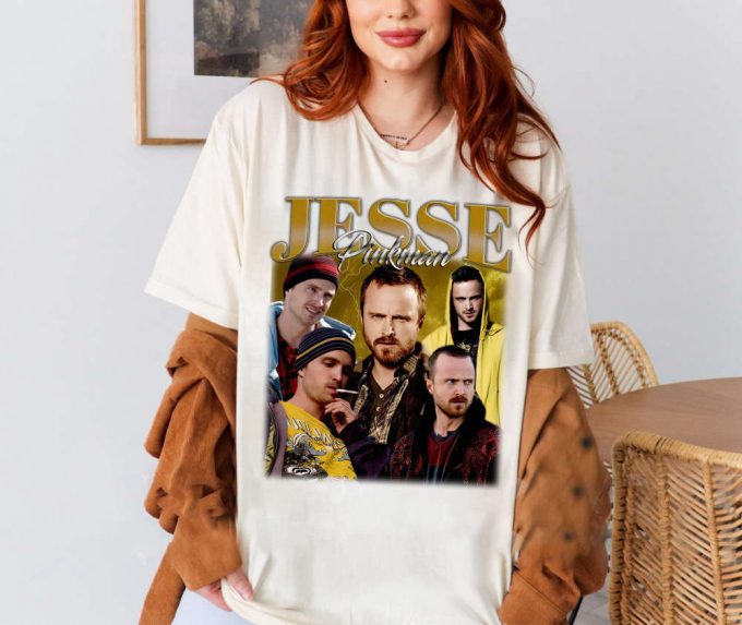 Jesse Pinkman T-Shirt, Jesse Pinkman Shirt, Jesse Pinkman Tees, Hip Hop Graphic, Unisex Shirt, Bootleg Retro 90'S Fans, Trendy Shirt 2