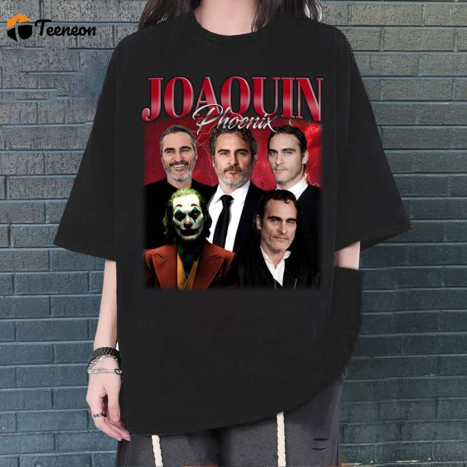 Joaquin Phoenix Shirt, Joaquin Phoenix Shirt, Joaquin Phoenix Tees, Hip Hop Graphic, Unisex Shirt, Bootleg Retro 90'S Fans, Trendy Shirt 1