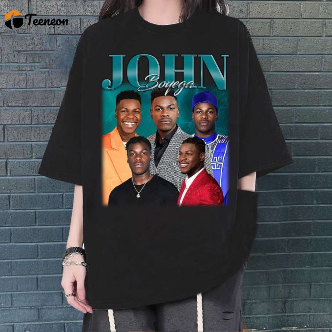 John Boyega Shirt, John Boyega Shirt, John Boyega Tees, Hip Hop Graphic, Unisex Shirt, Bootleg Retro 90'S Fans, Trendy Shirt 1