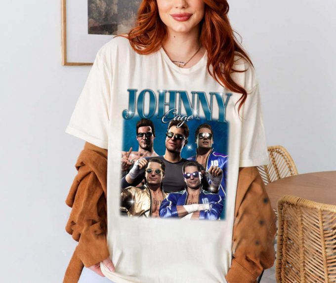Johnny Cage T-Shirt, Johnny Cage T-Shirt, Johnny Cage Unisex, Unisex T-Shirt, Hip Hop Graphic, Trendy T-Shirt, Retro T-Shirt 2