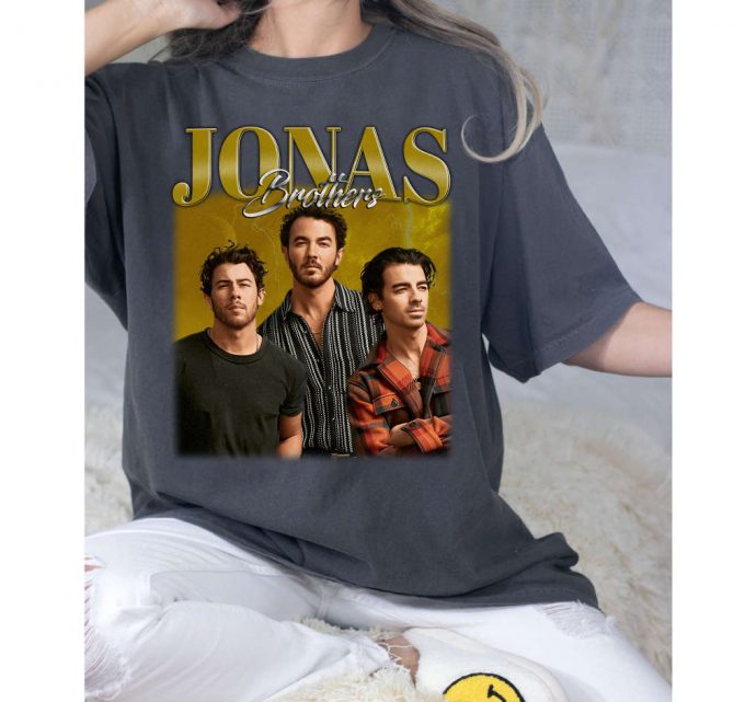 Jonas Brothers T-Shirt, Jonas Brothers T-Shirt, Jonas Brothers Unisex, Unisex T-Shirt, Hip Hop Graphic, Trendy T-Shirt, Retro T-Shirt 3