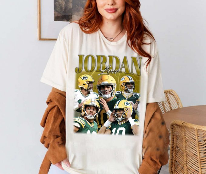 Jordan Love T-Shirt, Jordan Love T-Shirt, Jordan Love Unisex, Unisex T-Shirt, Hip Hop Graphic, Trendy T-Shirt, Retro T-Shirt 2