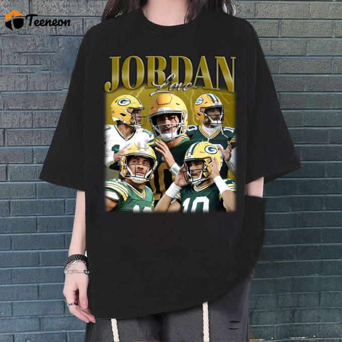 Jordan Love T-Shirt, Jordan Love T-Shirt, Jordan Love Unisex, Unisex T-Shirt, Hip Hop Graphic, Trendy T-Shirt, Retro T-Shirt 1