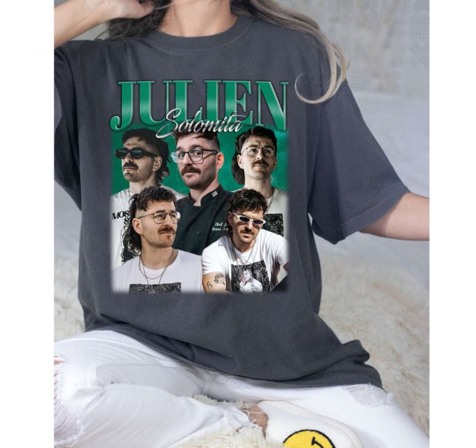 Julien Solomita T-Shirt, Julien Solomita Shirt, Julien Solomita Unisex, Unisex T-Shirt, Hip Hop Graphic, Trendy T-Shirt, Retro T-Shirt 3